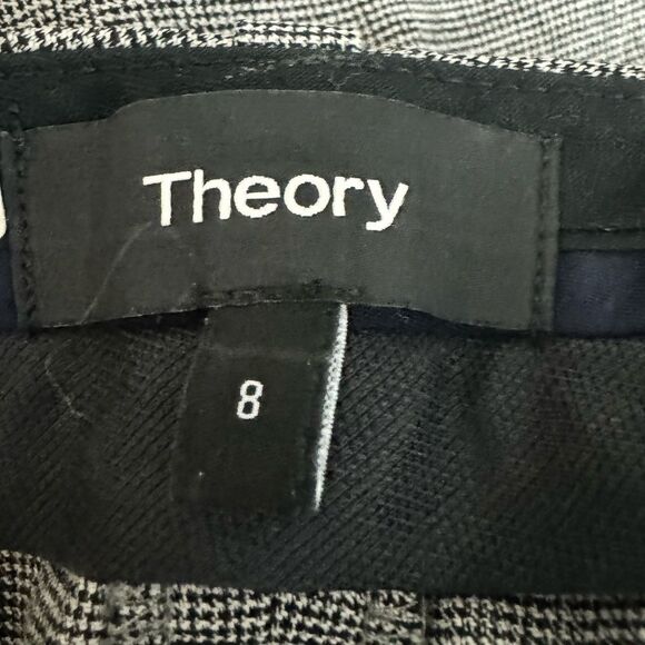 Theory SZ 8 grey Testra wool trousers - Picture 4 of 4